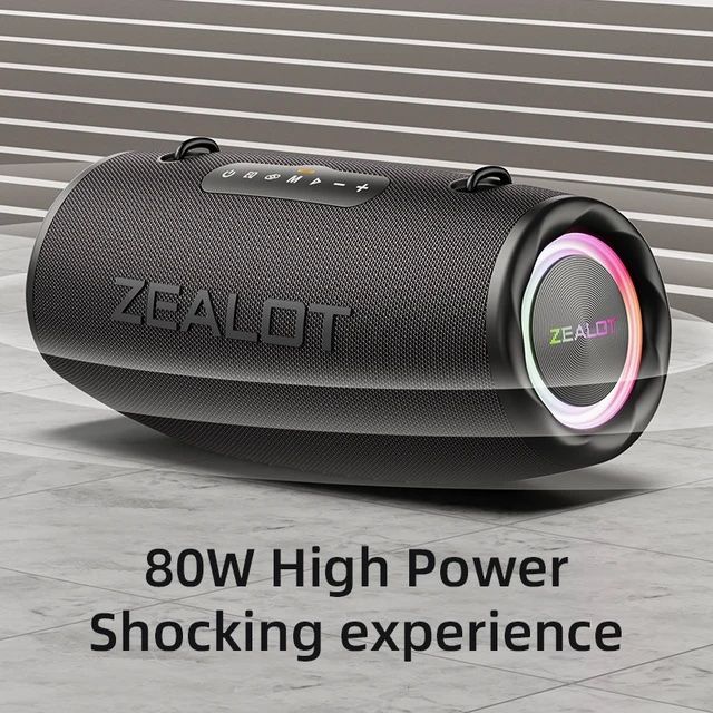 新品未開封　ZEALOT 80W ワイヤレススピーカー 16000mAh 新品未開封 ZEALOT 80W ワイヤレススピーカー 16000mAh - メルカリ