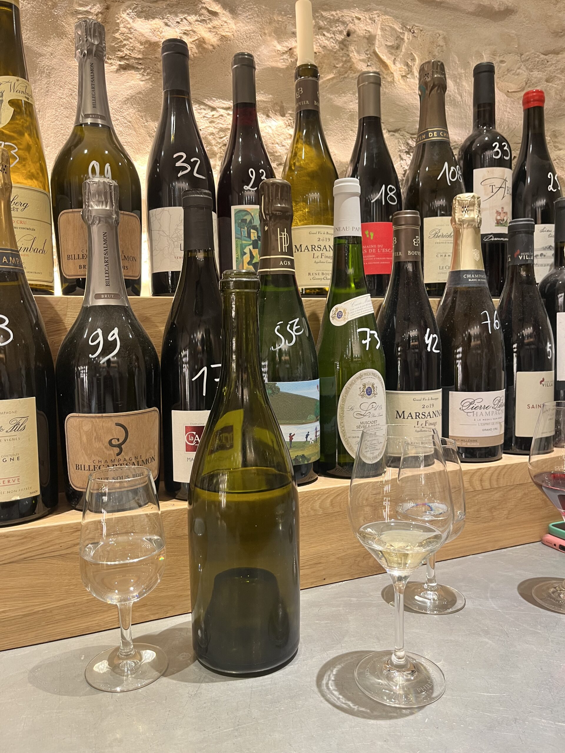 paris wine bar list