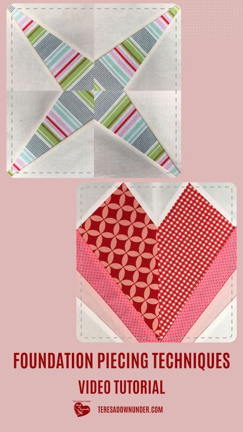 Quilting Techniques Foundation Piecing - Minimal Illustration Collection - Ultra HD Quality