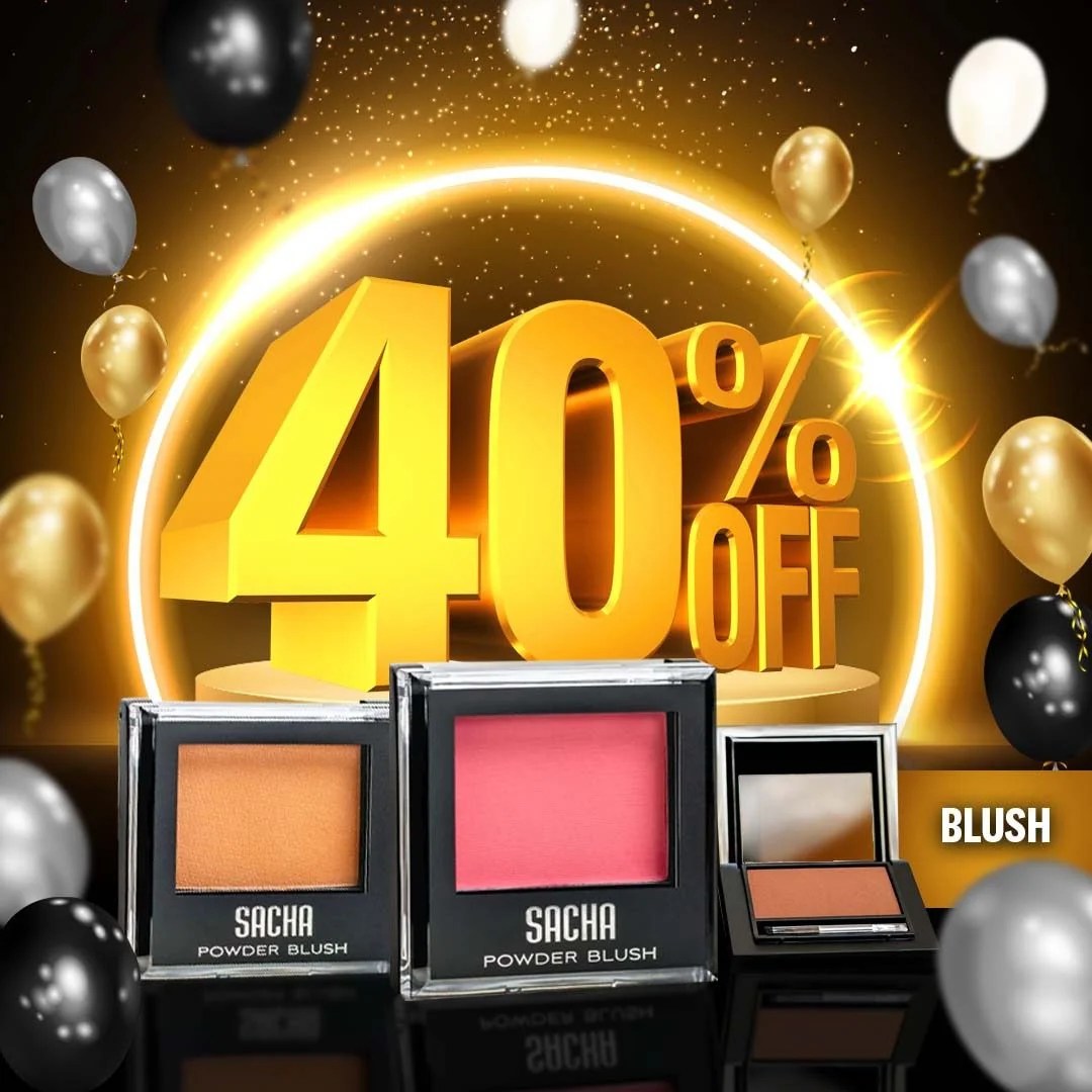 Sacha Cosmetics Sale Graphics