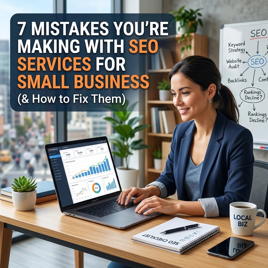 7 Mistakes You’re Making with SEO Services for Small Business (and How to Fix Them)
