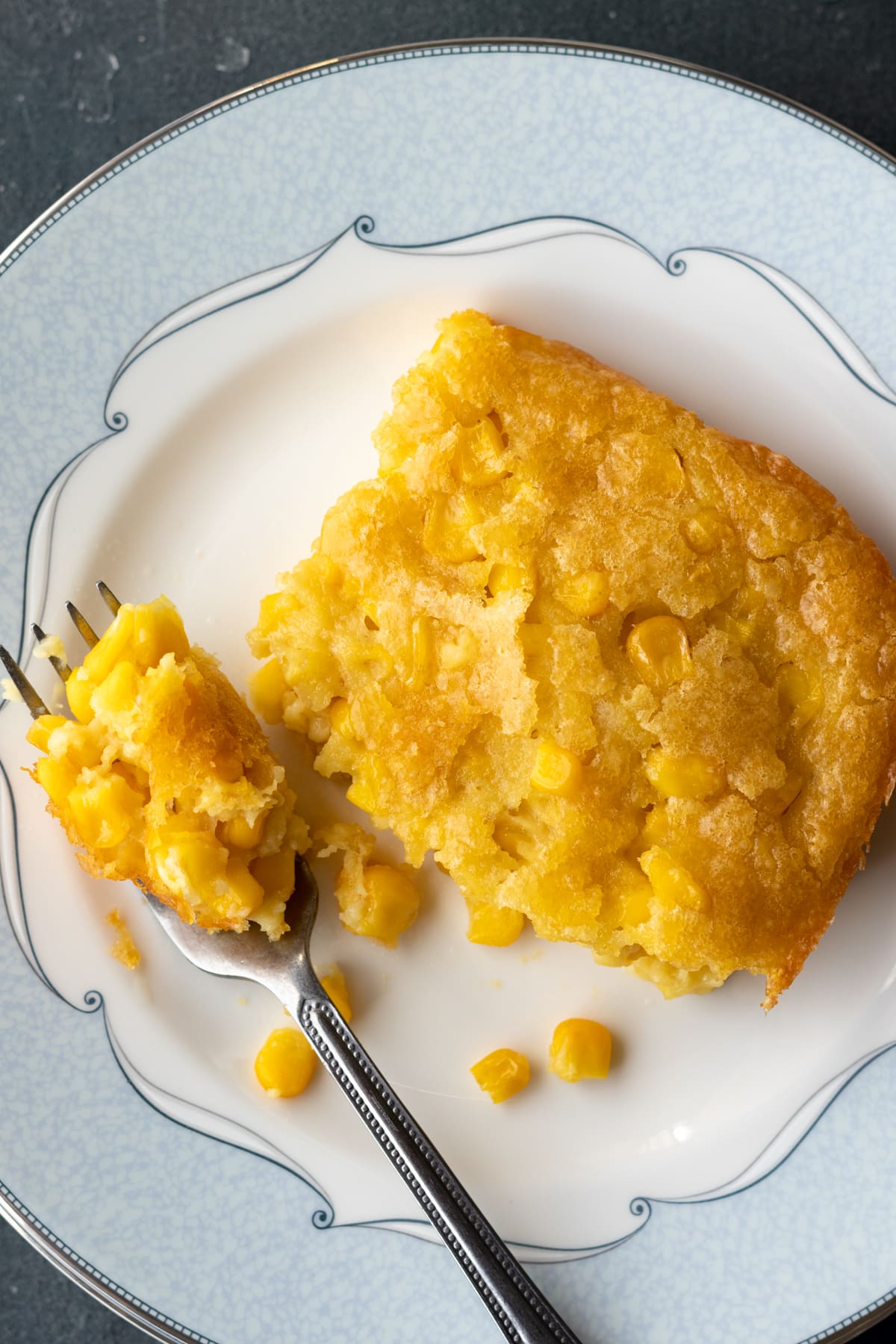 pic Vegan Corn Pudding Casserole easy vegan corn pudding my quiet kitchen