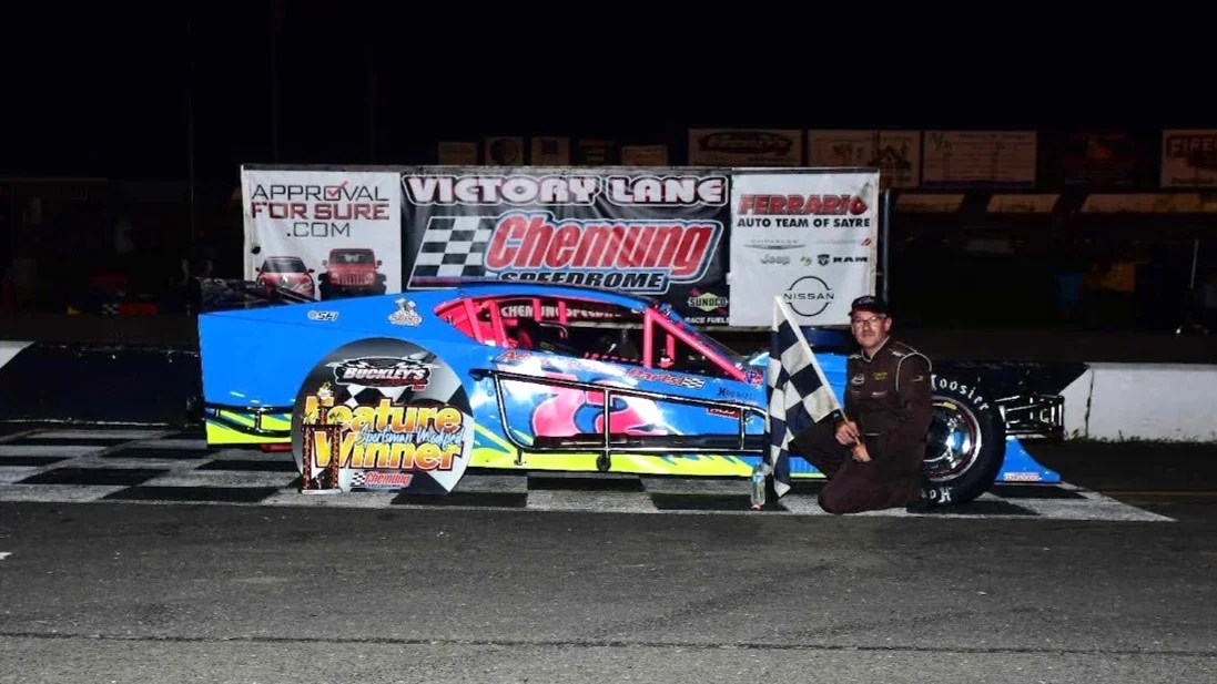 “TJ ‘The Piranha’ Potrzebowski Struck Again in Chemung Mods, Grabs Third Win” 