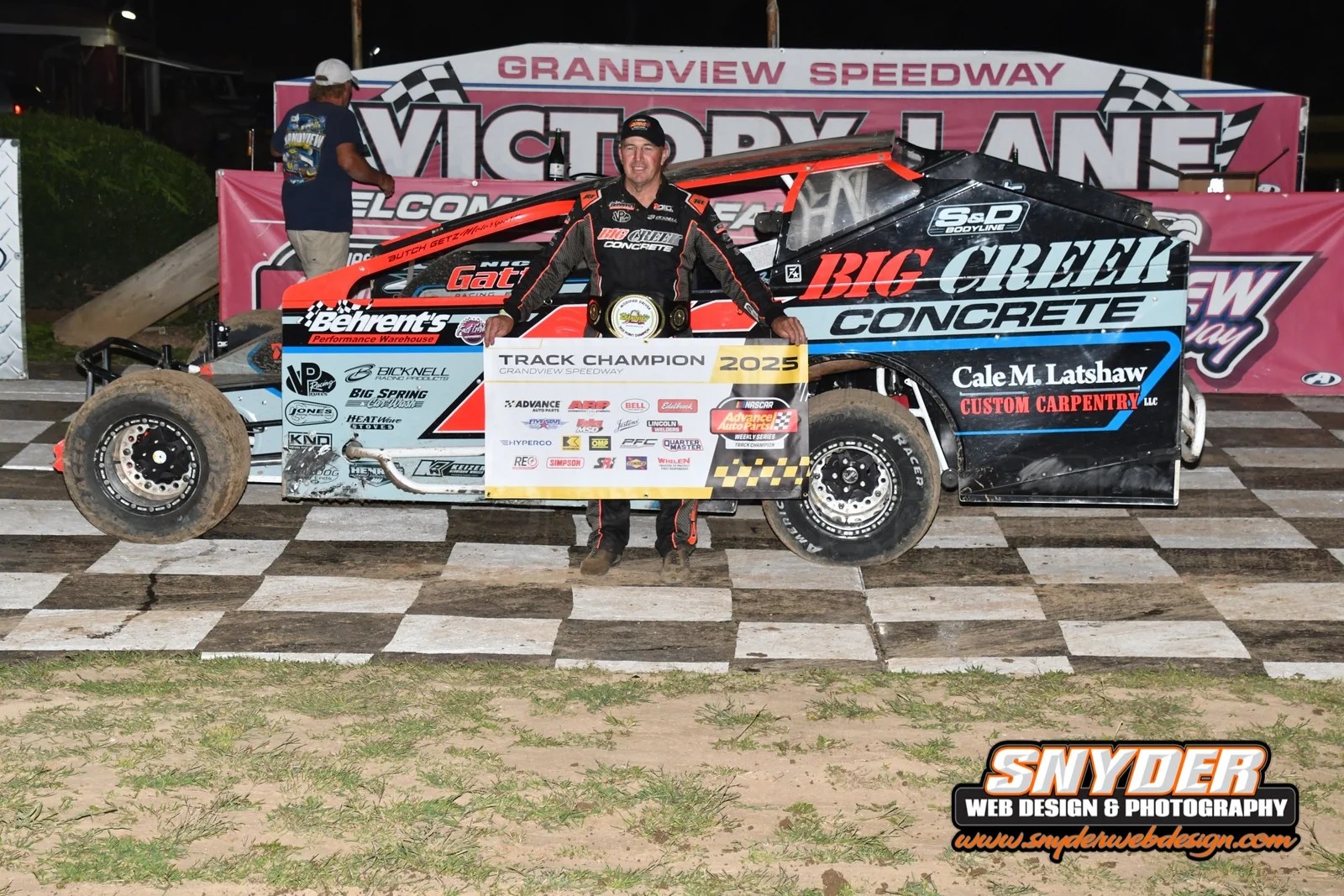 DUANE HOWARD & COLIN COX ARE 2025 GRANDVIEW SPEEDWAY TRACK CHAMPIONS