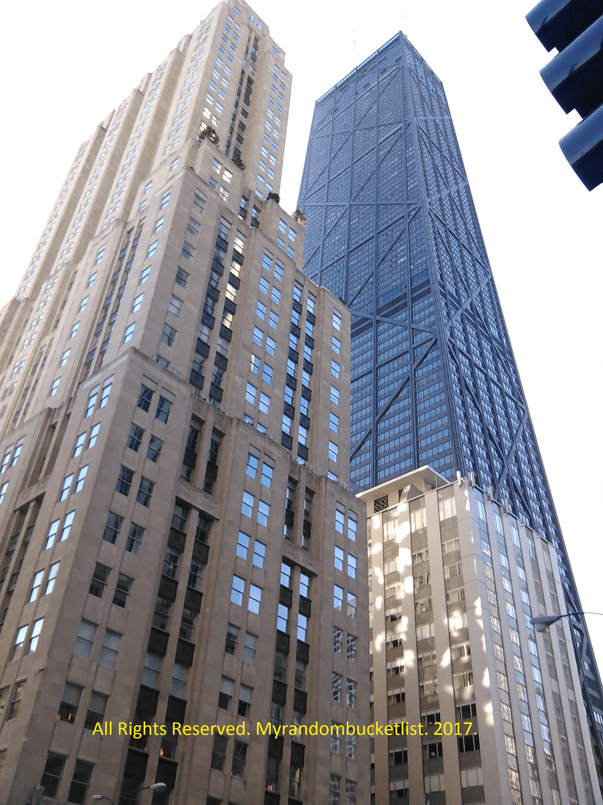 John Hancock in the background