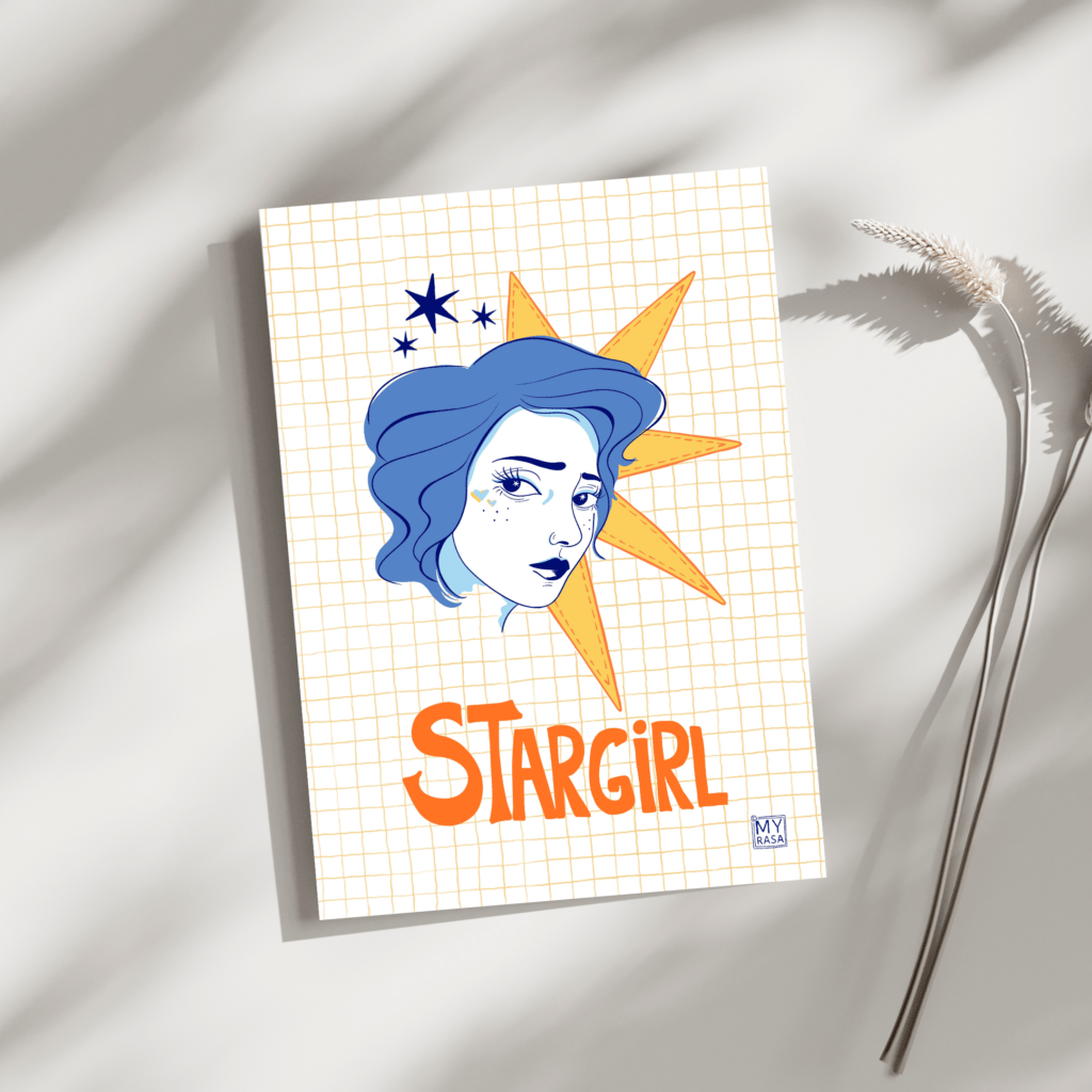Postkarte "Stargirl"