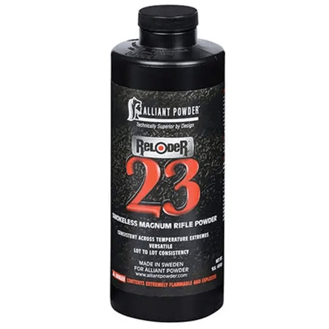 Alliant Reloder 23 powder for precision shooting