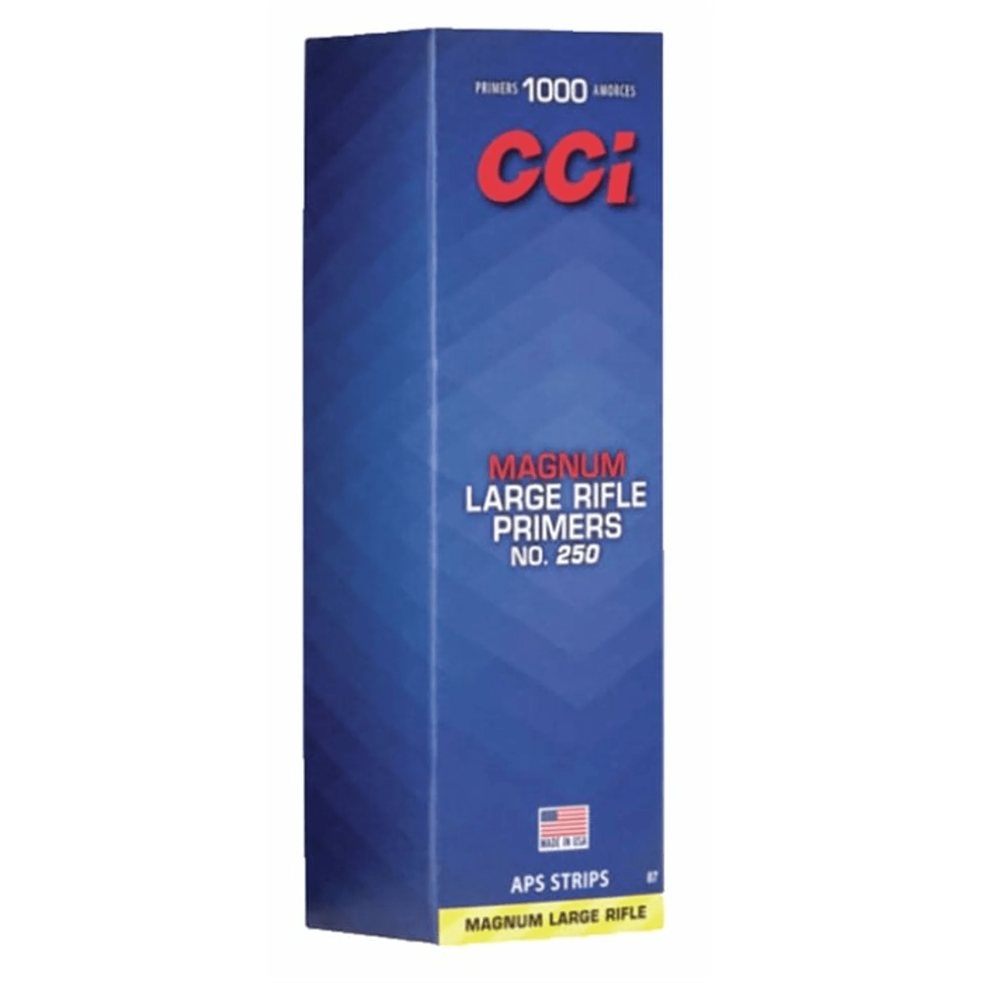 CCI No. 250 Large Rifle Magnum Primer in packaging