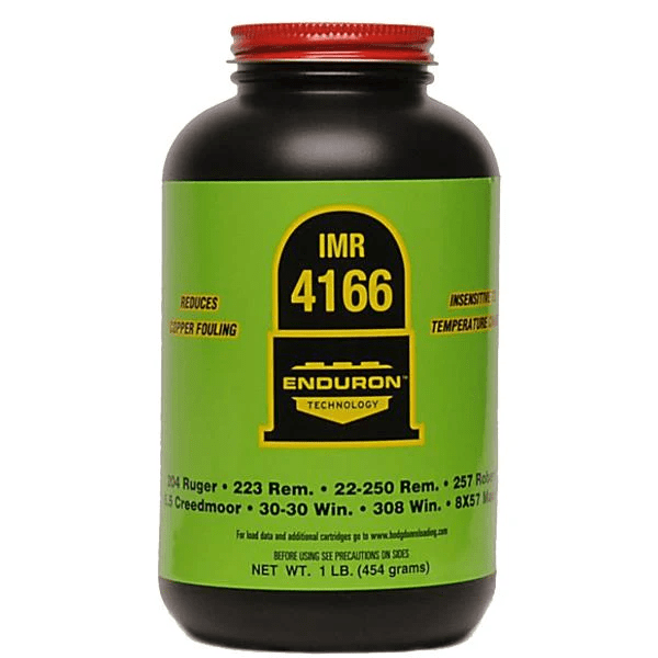 IMR 4166 Enduron powder in a reloading setup