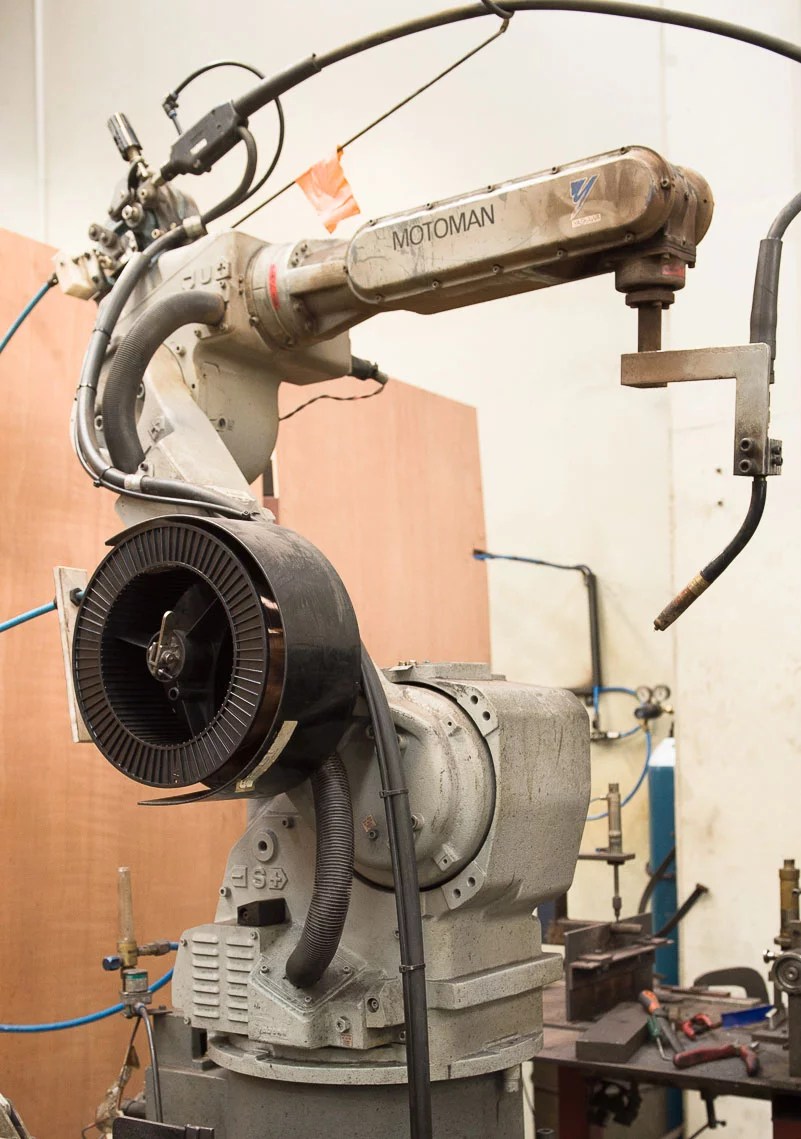 Robot Welding Faster Turnarounds Myriad Enginering