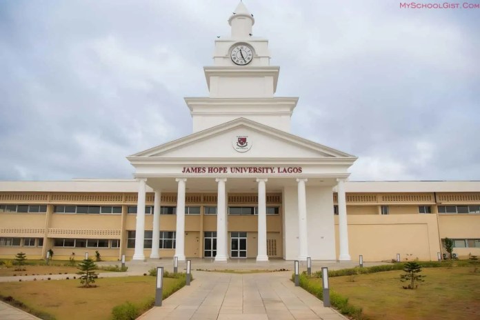 James Hope University Business School Tuition Fees 2025/2026 1 James Hope University Business School Fees for 2025–2026