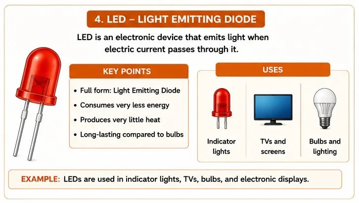 class 8.4 led, myschoolstudy.com
