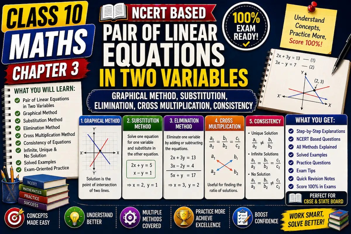 Class 10 Maths Chapter 3 Pair of Linear Equations in Two Variables myschoolstudy.com (2)
