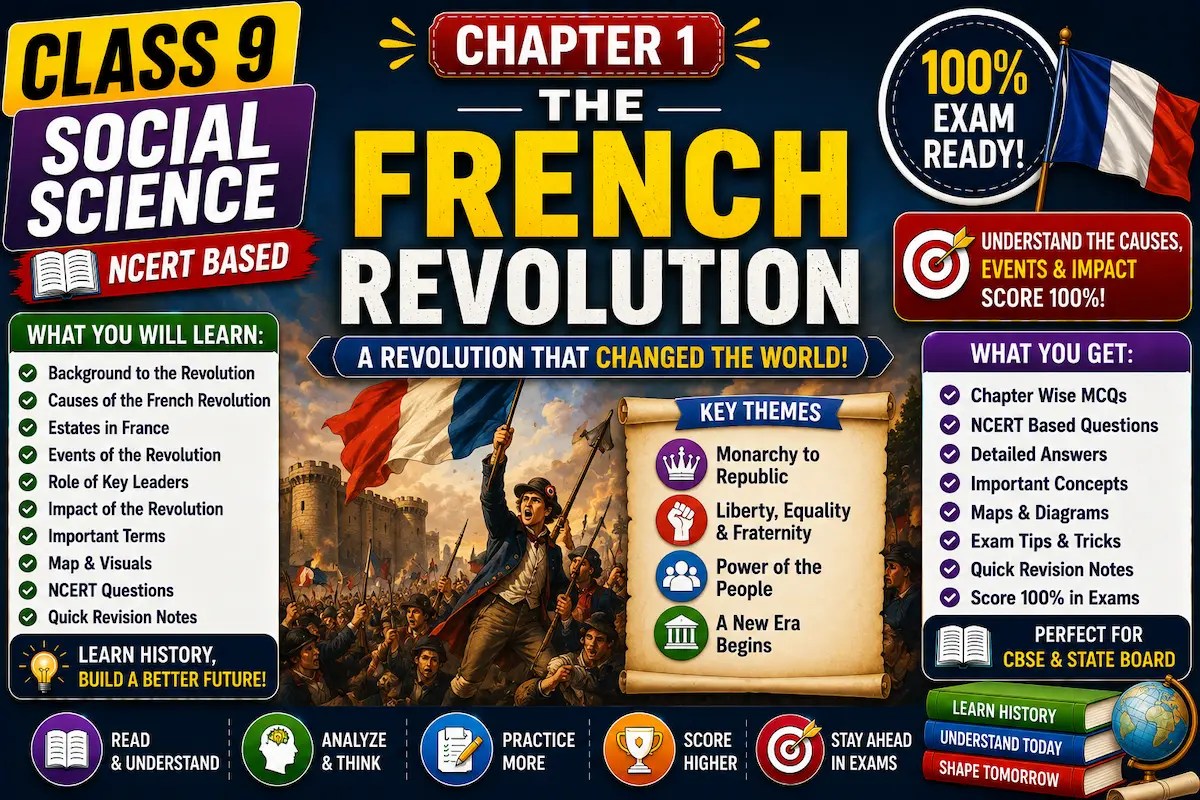 Class 9 Social Science Chapter 1 The French Revolution myschoolstydu.com