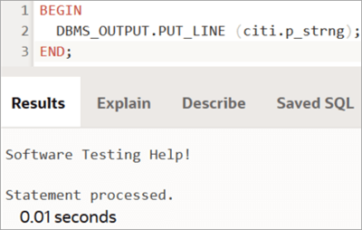 Package PL SQL: Tutoriel Oracle PL / SQL Package avec des exemples - Autre