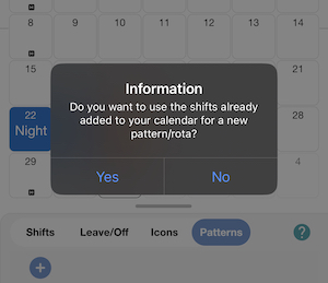 App Custom Pattern Setup Myshiftplanner - Premium Abstract Texture Gallery - Desktop