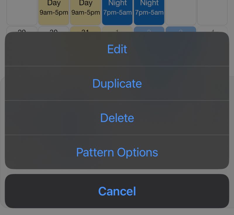 App Built In Pattern Setup Myshiftplanner - Premium Full HD Light Arts | Free Download