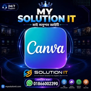 Canva Pro Subscription | Premium Design Tools | My Solution IT