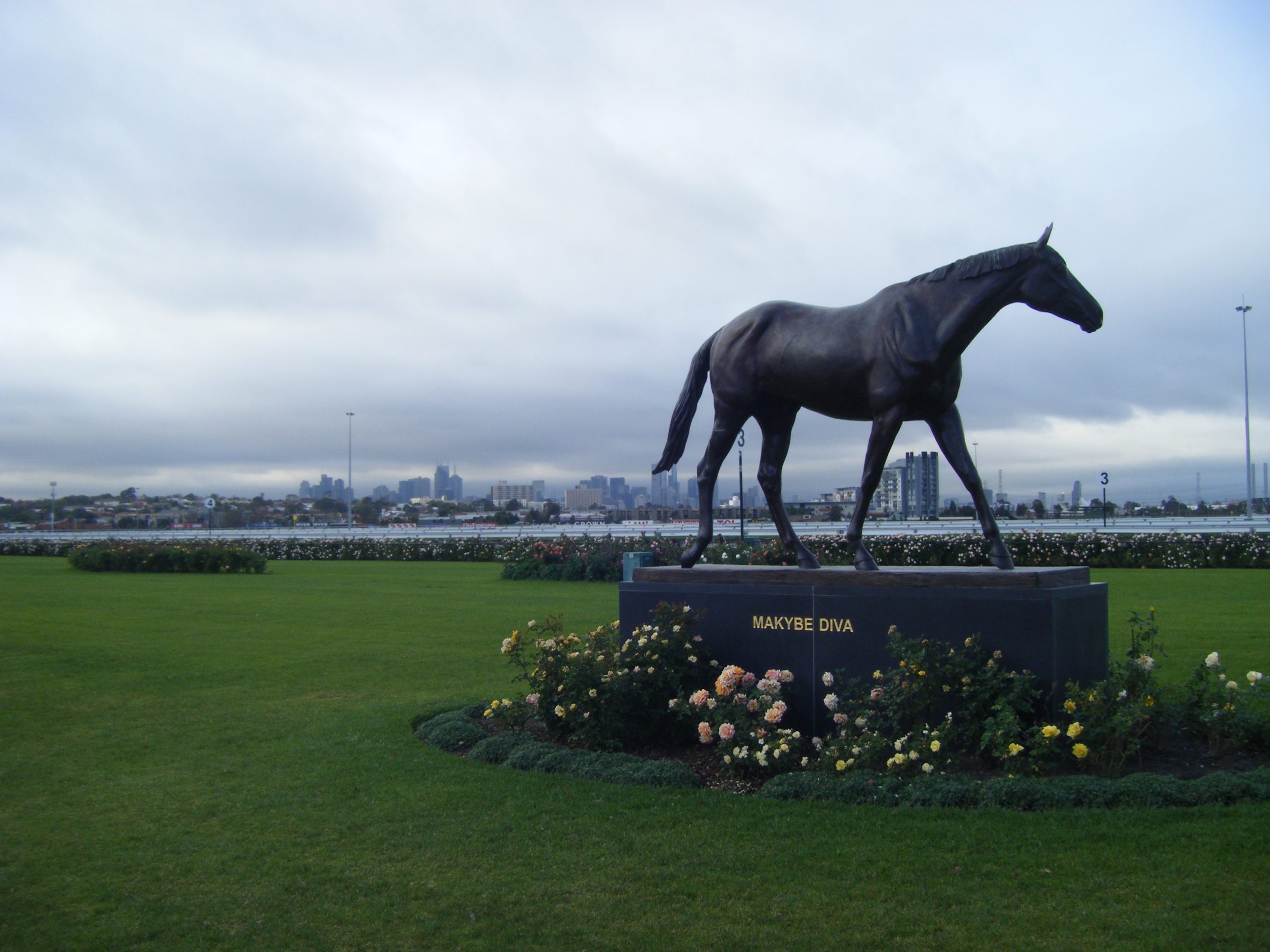 Flemington Racecourse, venue for the world famous Melbourne Cup