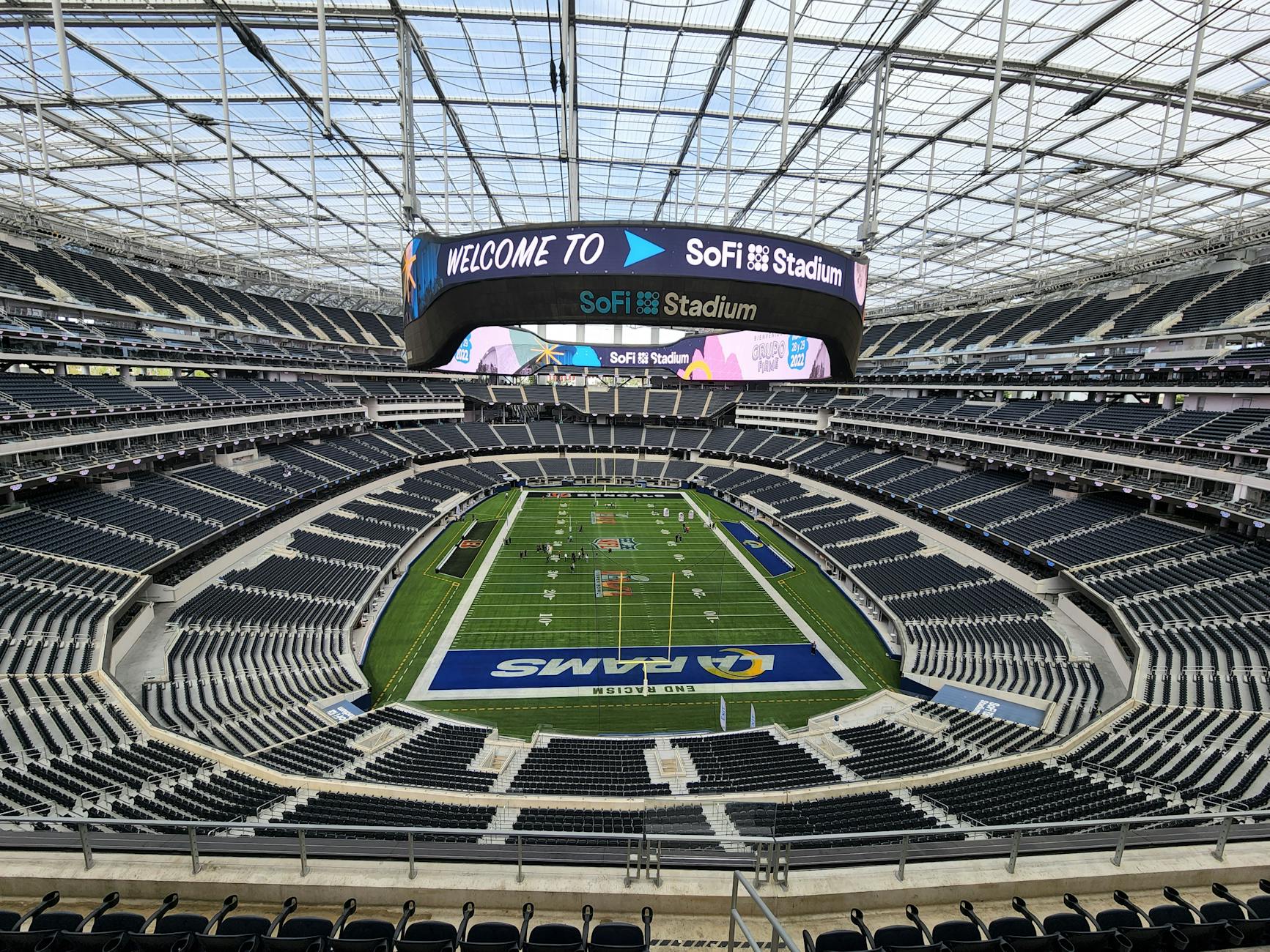 SoFi Stadium, host of Super Bowl LXI