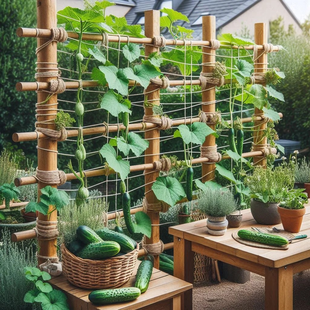 11 Easy DIY Cucumber Trellis Ideas: Boost Your Harvest and Save Space
