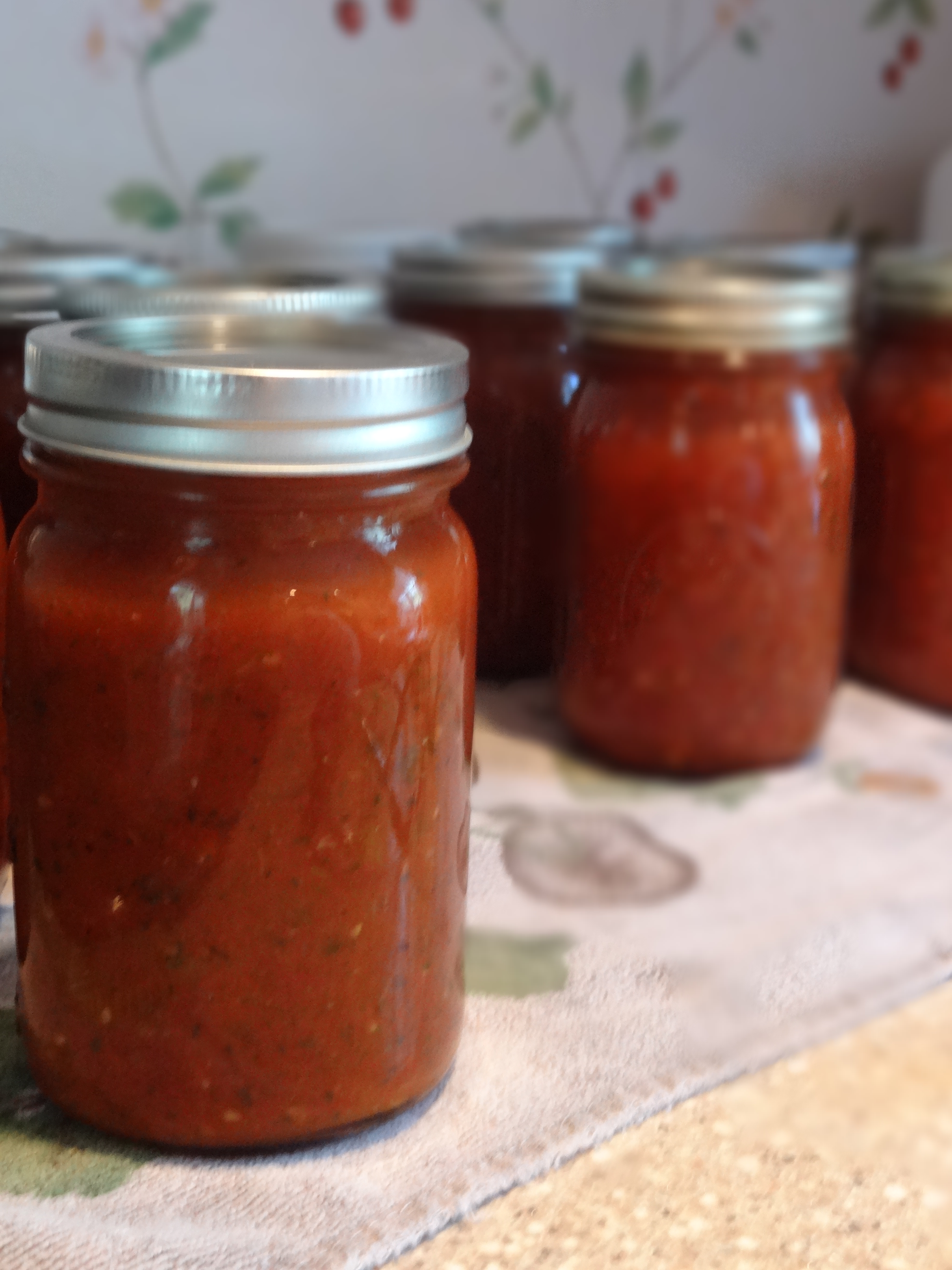 Home Canned Spaghetti Sauce and Salsa My Stained Apron