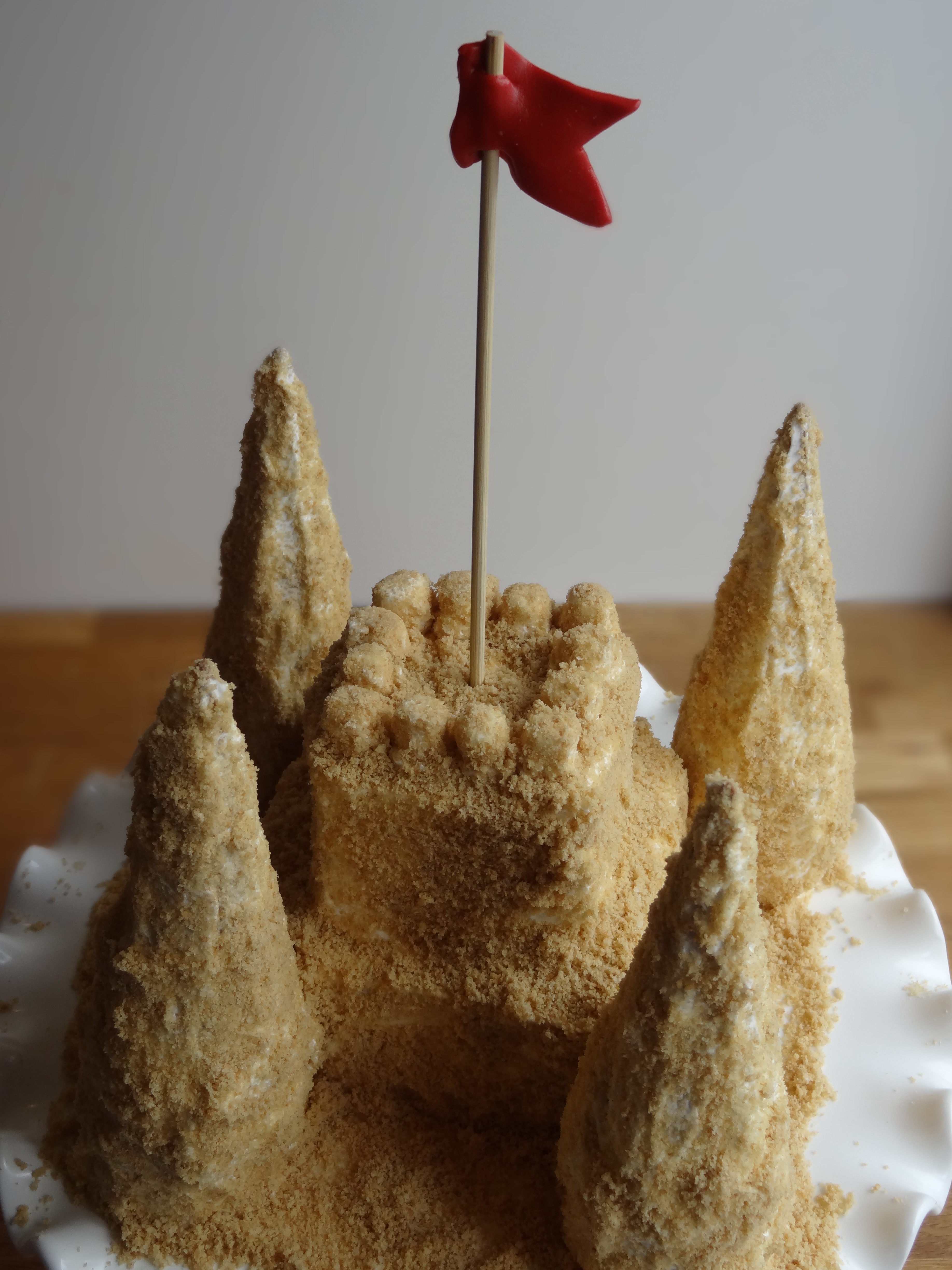 Sandcastle Cake