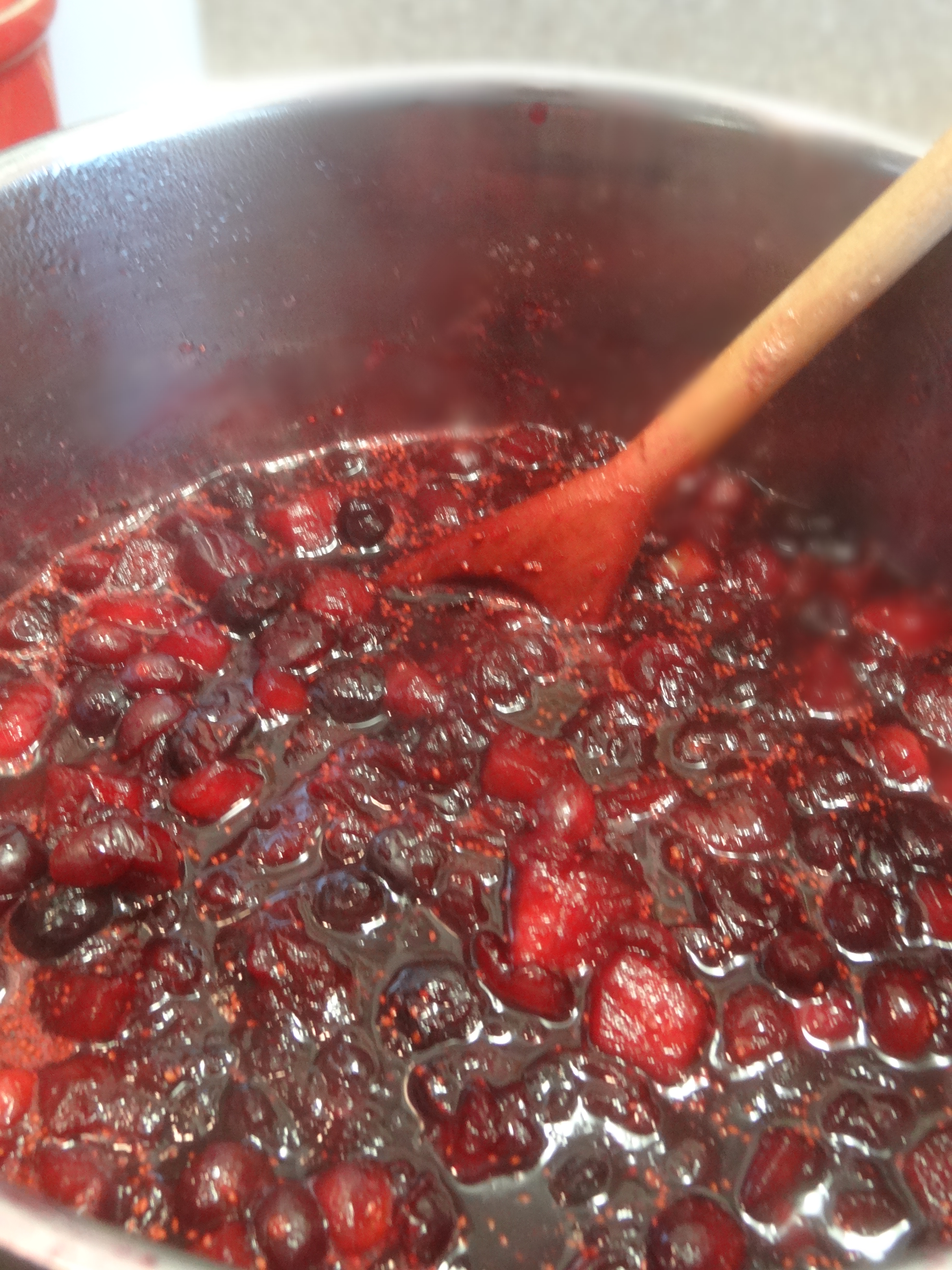 Cran-Blue Berry Sauce