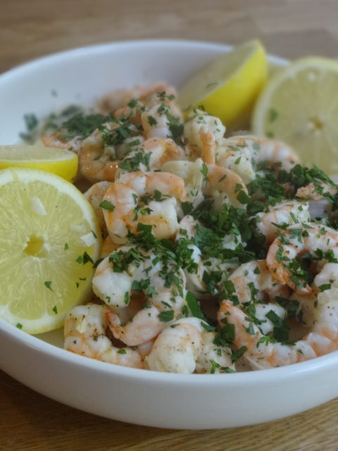Roasted Lemon Garlic Shrimp