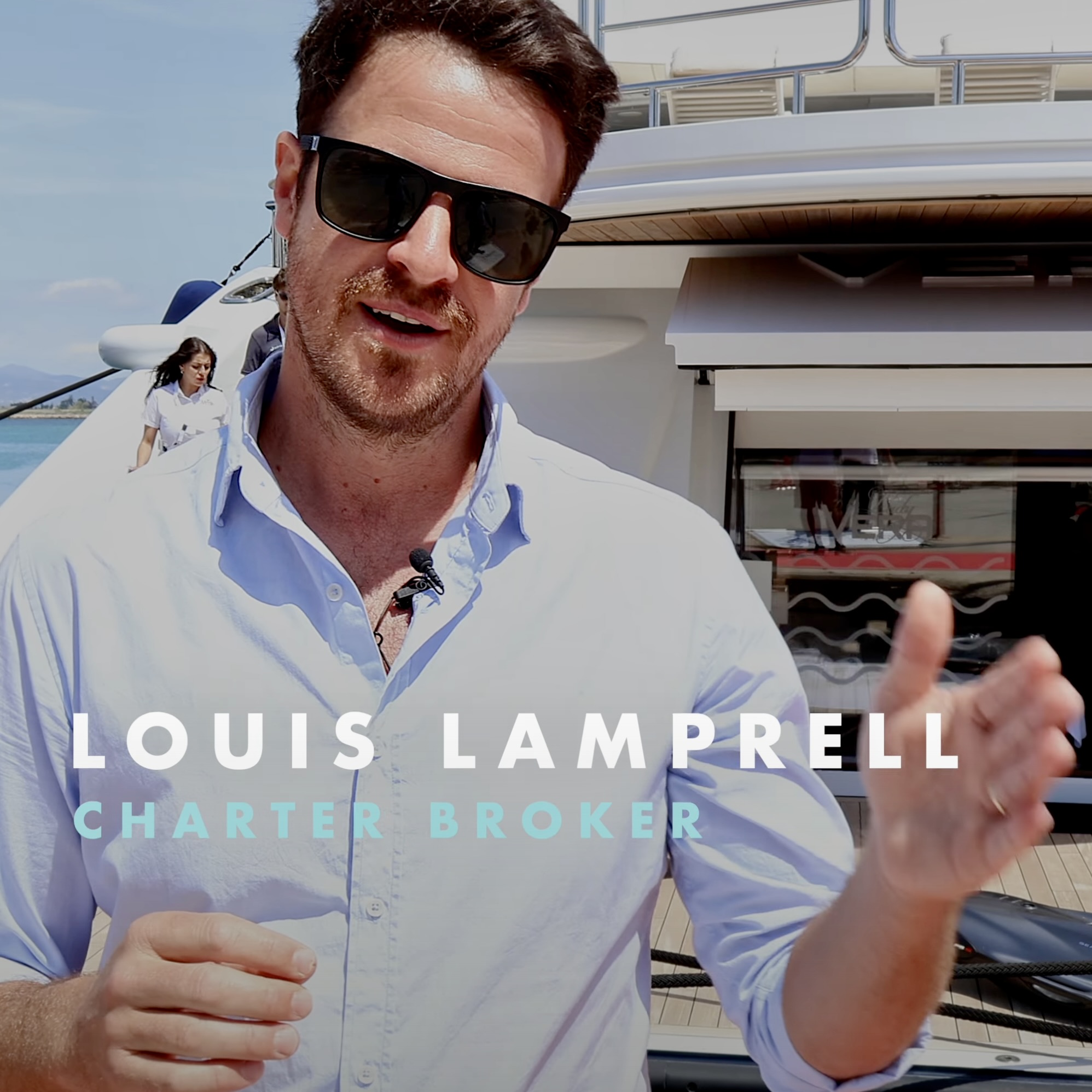 Charter Broker Louis Lamprell from DMA Yachting and My St Barts Yacht Charter