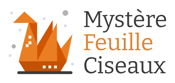 Logo Mystère Feuille Ciseaux