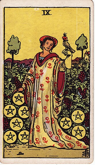 Nine of Pentacles Meaning