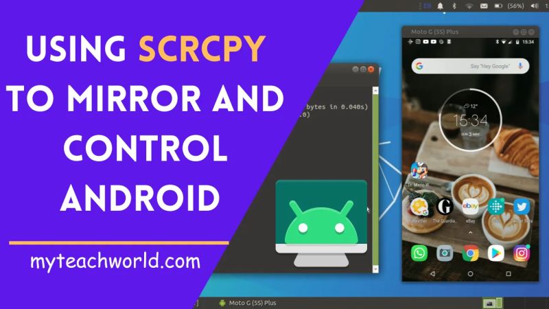 Mirror And Control Your Android Device From Your Computer Using Scrcpy - Abstract Texture Collection - High Resolution Quality