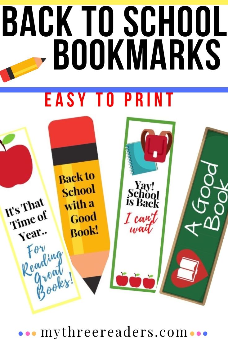where to get free bookmarks for kids teachers parents