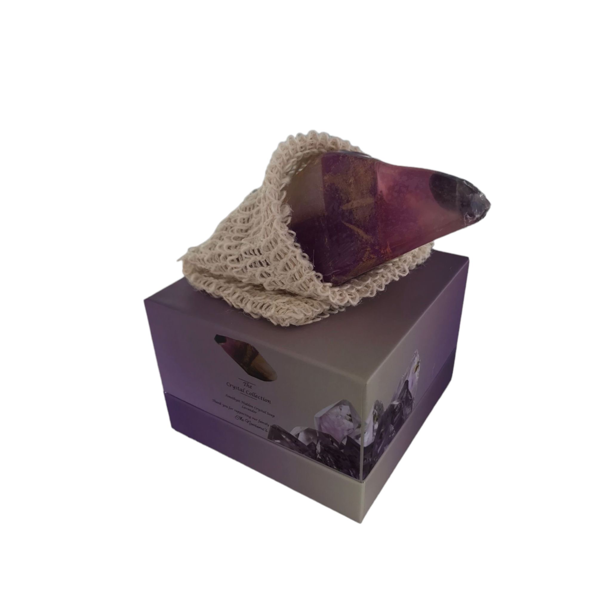 Amethyst Crystal Soap - Lavender - Image 3