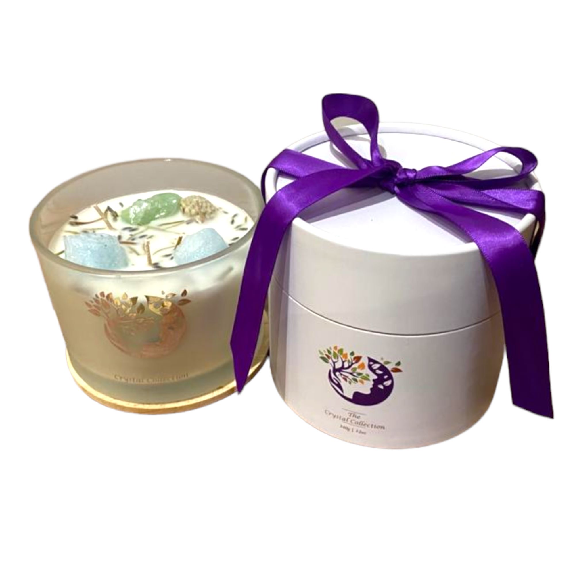 My Time to Balance - Crystal Scented Candle - Image 5