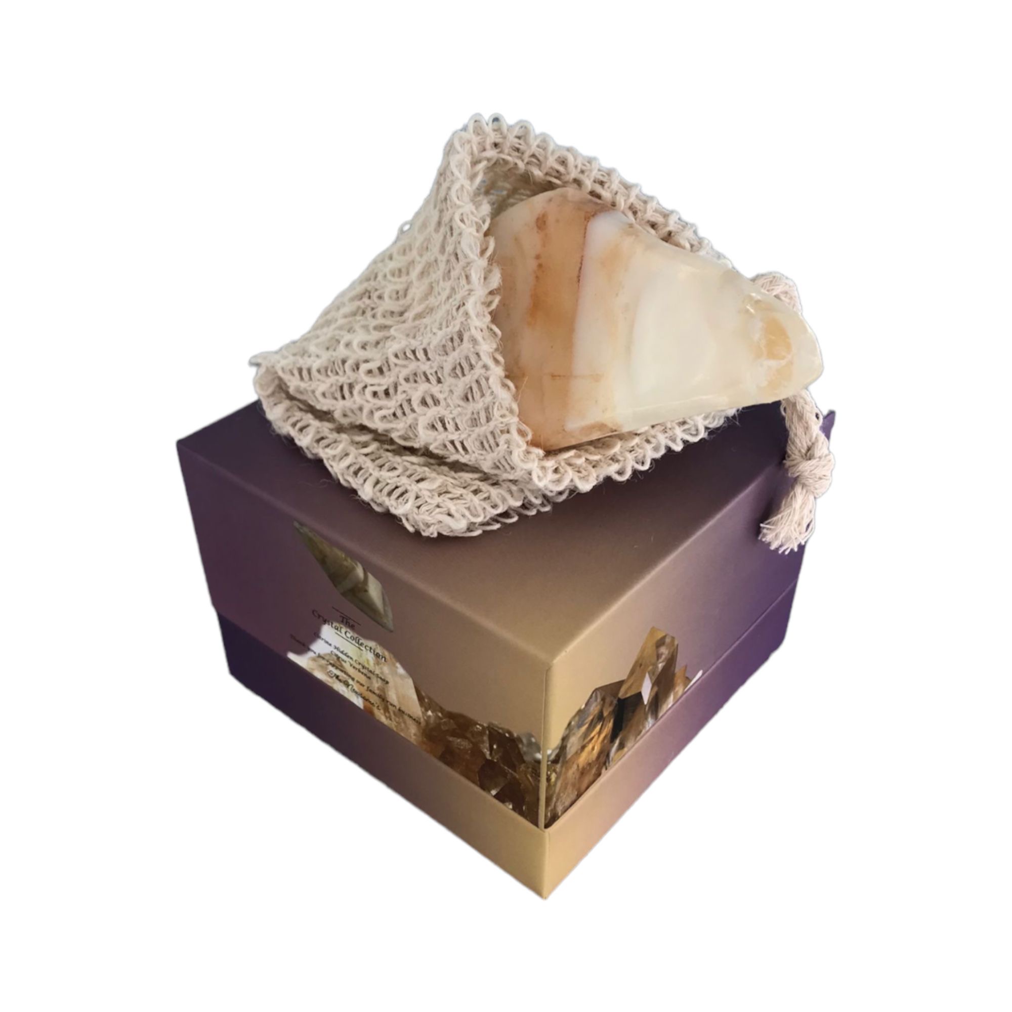 Citrine Crystal Soap - Citrus Verbena - Image 2