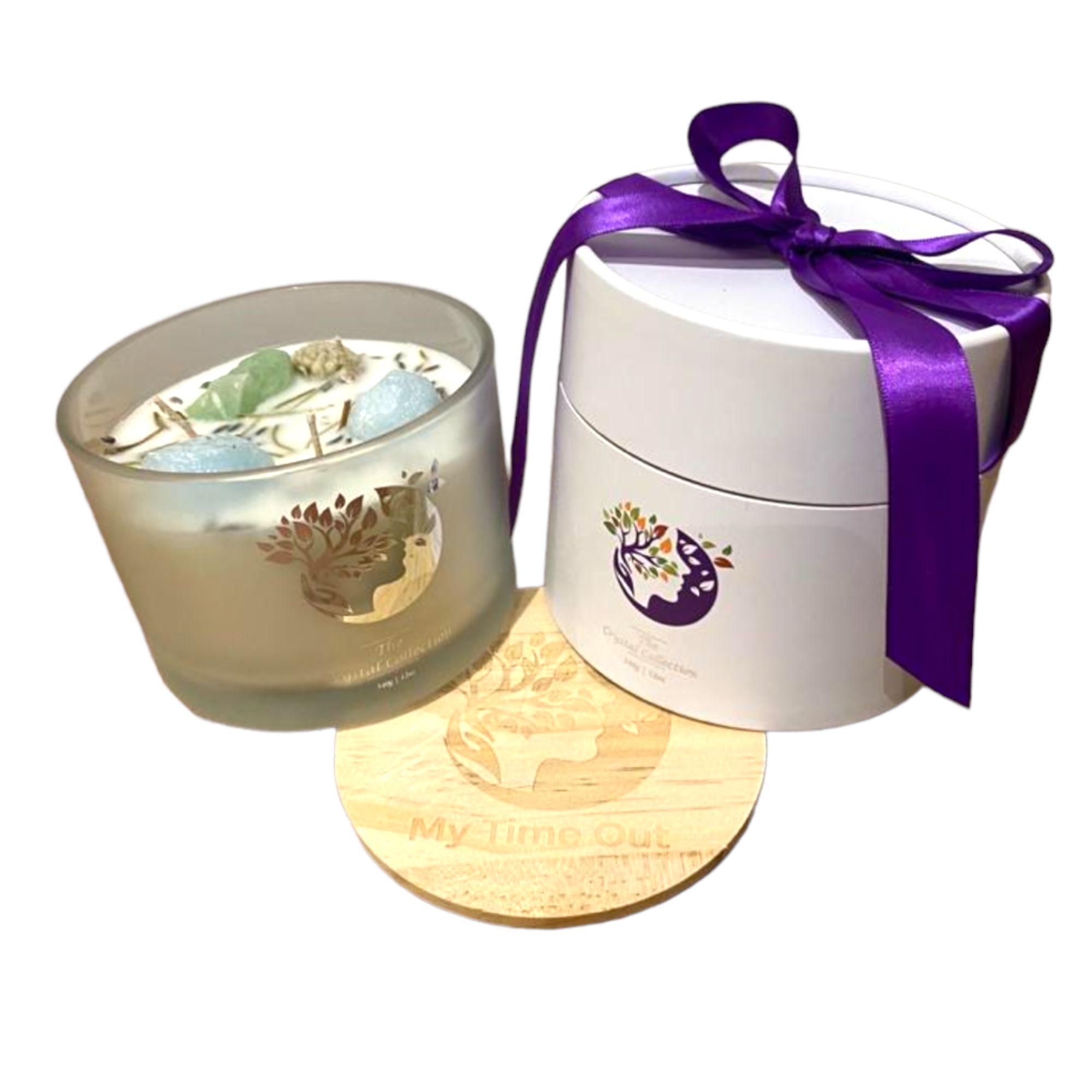 My Time to Balance - Crystal Scented Candle