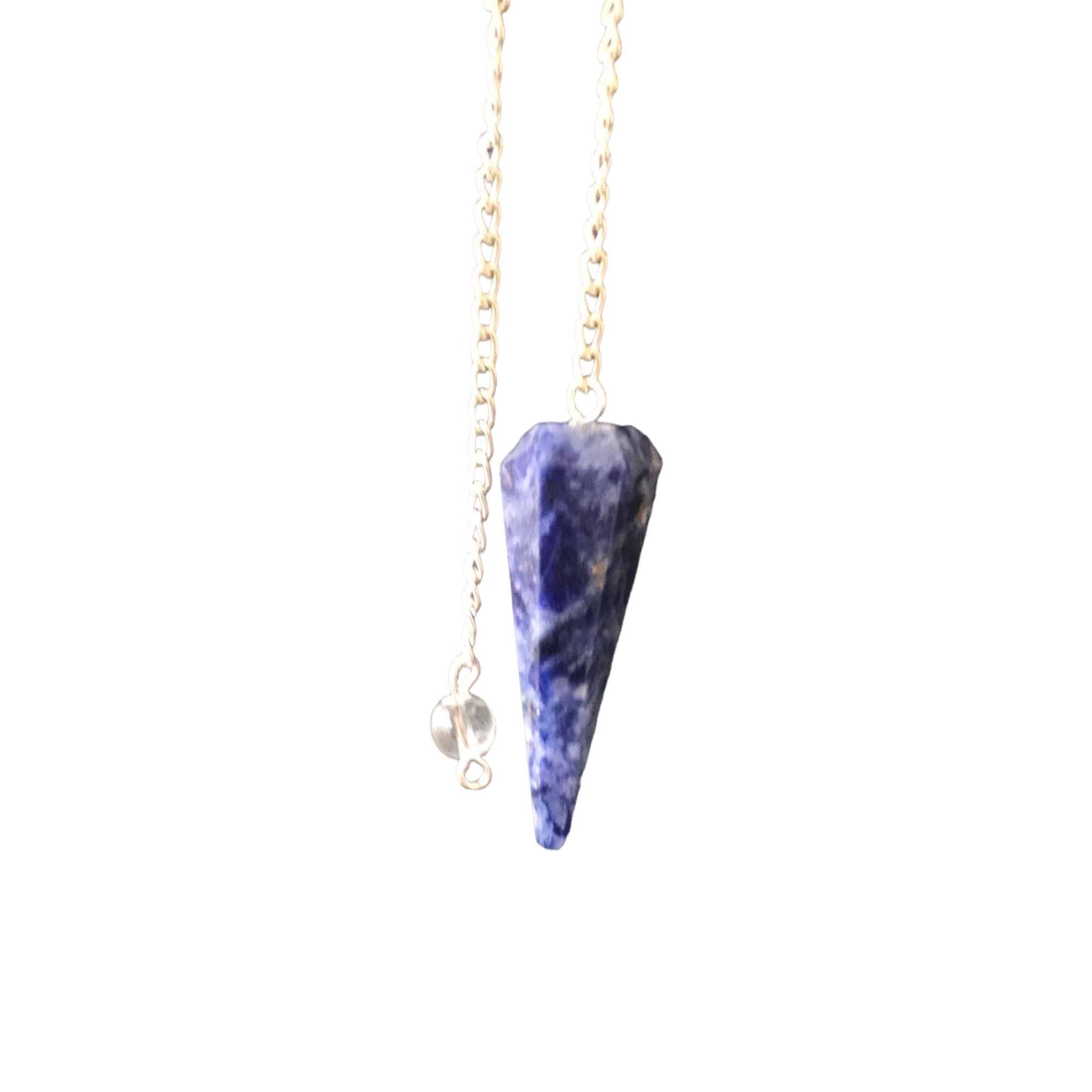 Natural Gemstone Healing Pendulum Crystals - Image 2