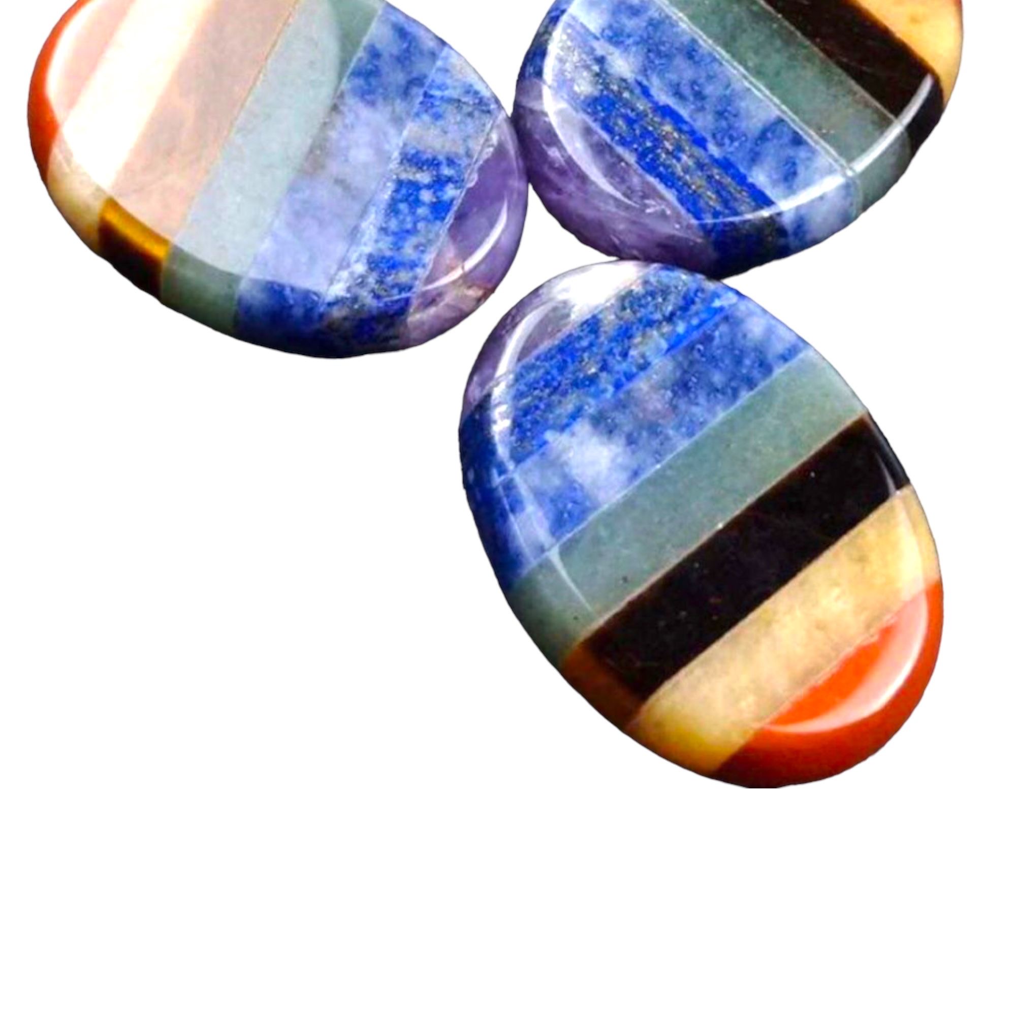 Chakra rainbow worry stone - Image 4