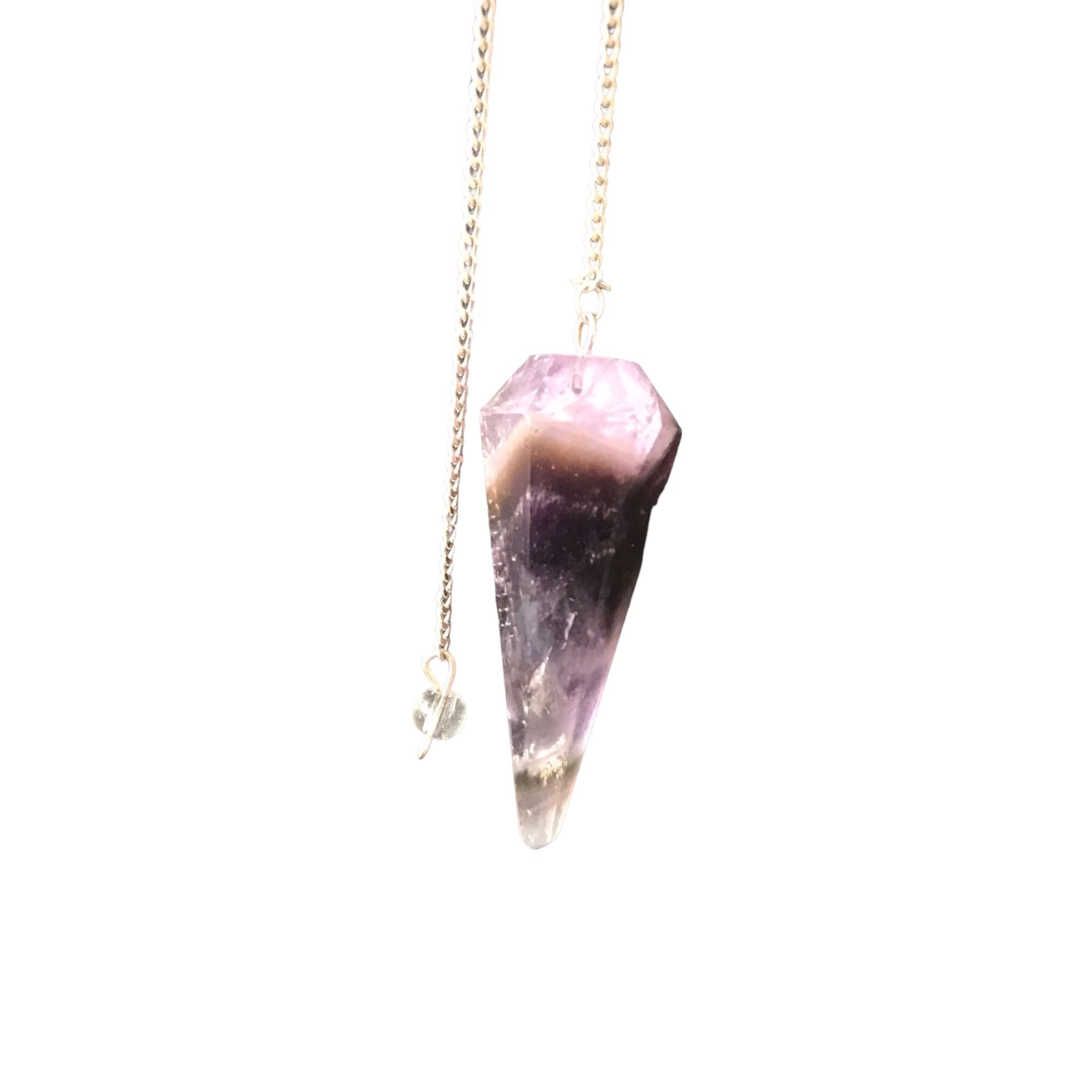 Amethyst Natural Gemstone Healing Pendulum Crystal