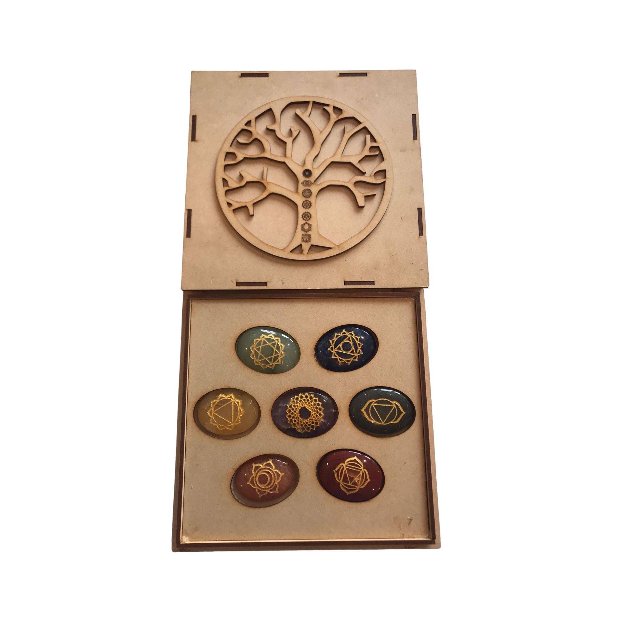 Oval Healing Chakra Stones - Image 5