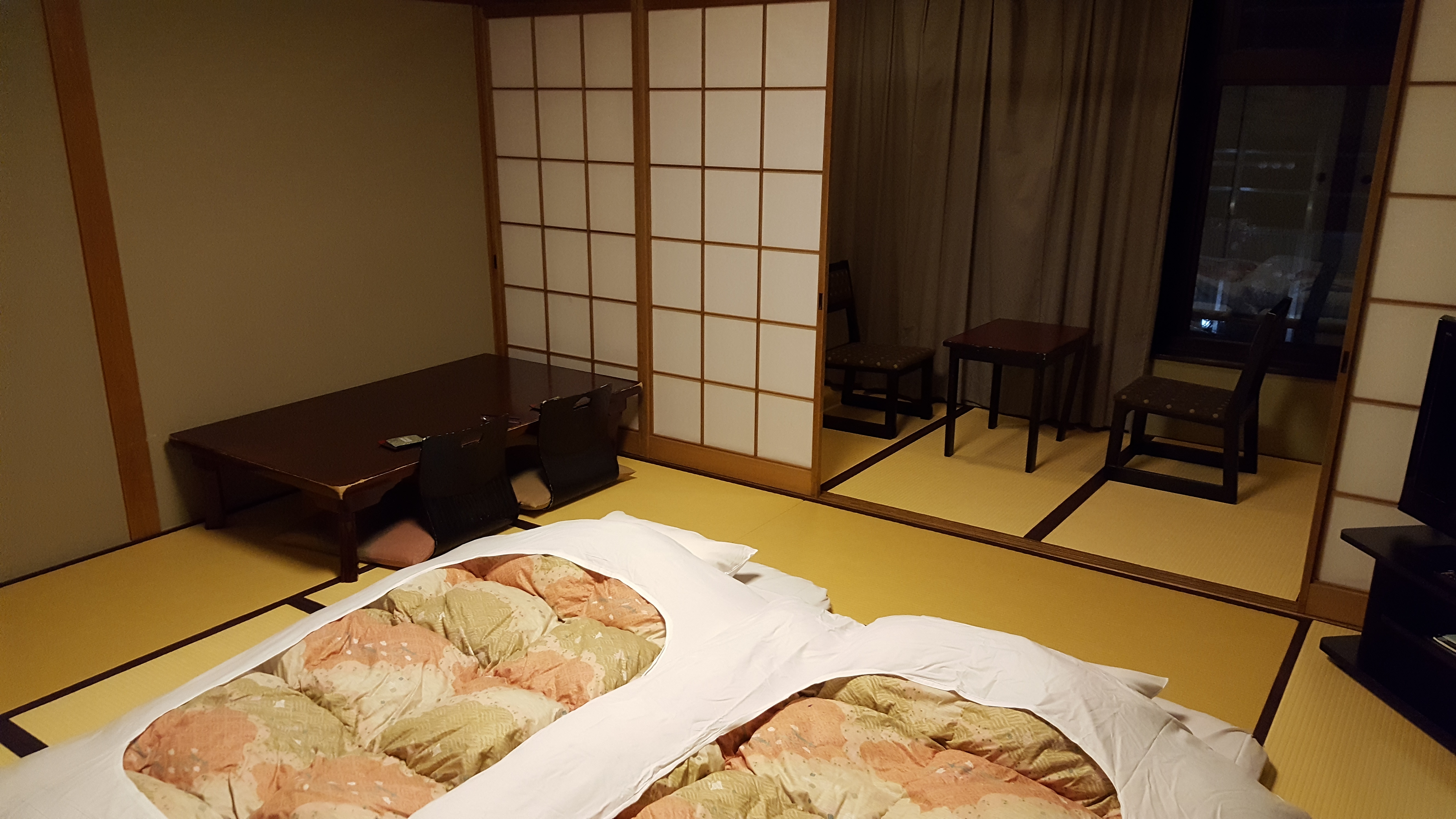 Typical Room in a Ryokan Inn