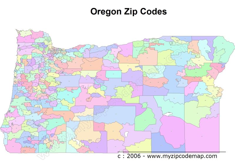 Oregon Zip Code List Map Oregon Zip Code Map And Population List In - Artistic 4K Minimal Designs | Free Download