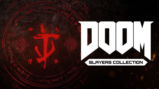 Das Bild zeigt das Logo der "DOOM Slayers Collection".