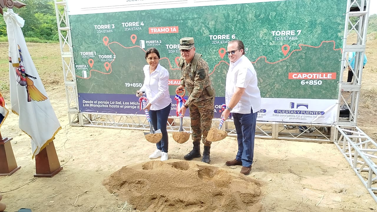 Gobierno inicia continuación del tapia fronterizo en Dajabón para animar la seguridad