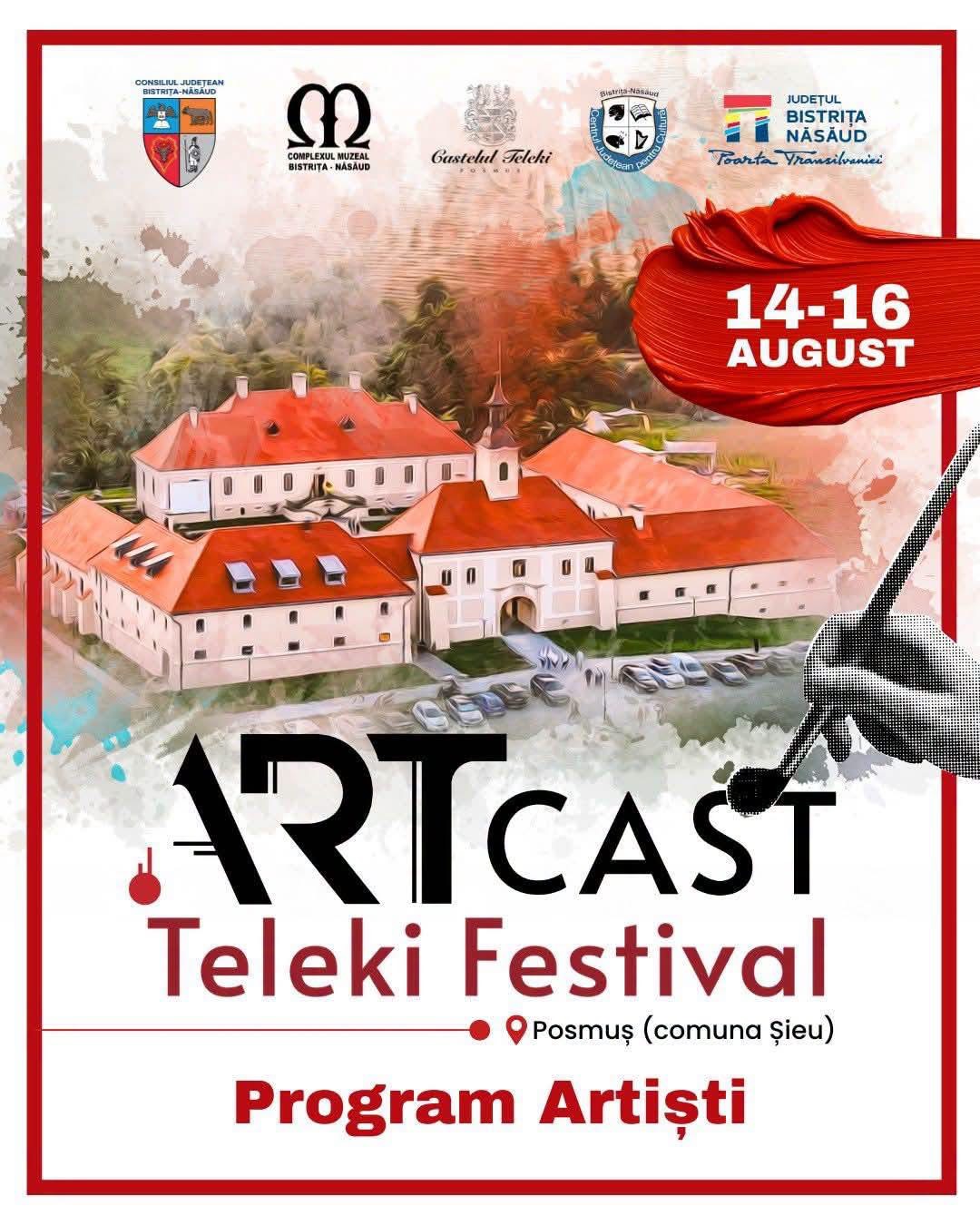 ARTcast Teleki Festival aduce trei zile de muzică și poezie la Castelul Teleki din Posmuș