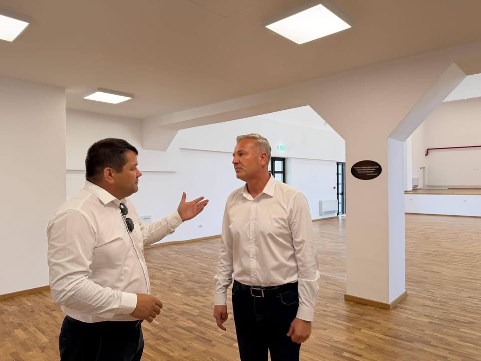 Centrul Cultural „Iustin Sohorca” din Sângeorz-Băi, modernizat printr-o investiție de peste 4,8 milioane de lei