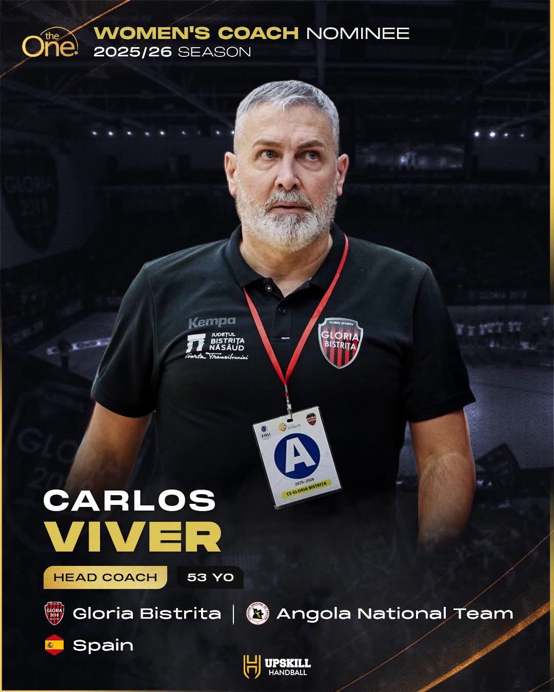 VOTEAZĂ și tu! Carlos Viver, nominalizat la titlul de antrenor al sezonului în handbalul feminin