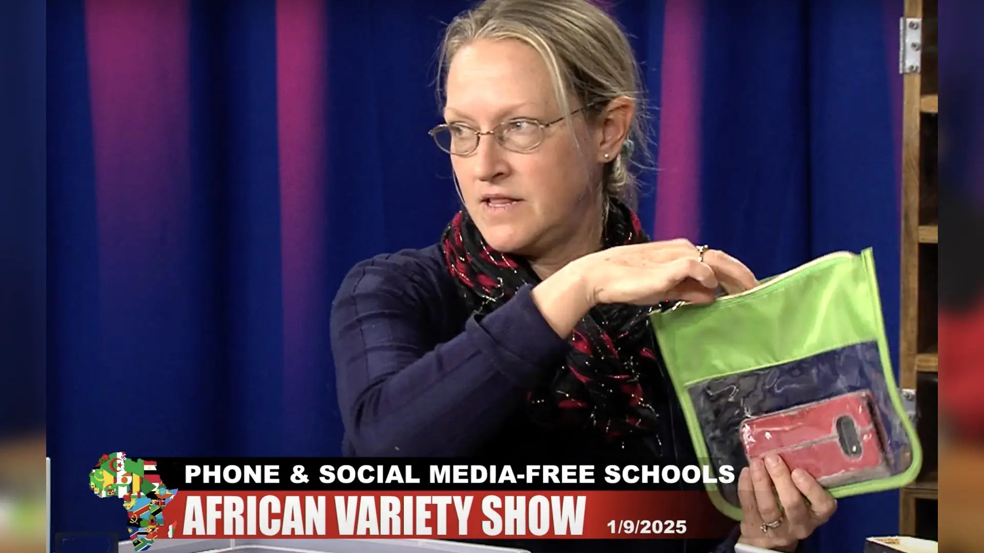 An easy way to store phones during school hours.